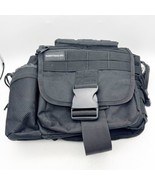 Parenthood Ops Tactical Dad Mom Shoulder Diaper Bag Black Adjustable Strap - £39.10 GBP