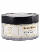 KHADI NATURAL Ayurvedic Sandal and Olive Face Nourishing Cream 50g - £9.78 GBP