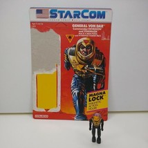Vintage Starcom GENERAL VON DAR Action Figure Coleco 1986 Nice Figure - $39.99