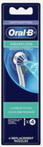 Oral-B - Aquafloss - Water Flosser Advanced (Replacement Nozzle Heads) - 4CT - £12.57 GBP