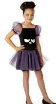 Girls Hello Kitty Halloween Costume Badtz Maru Dress &amp; Headband 2 Pc-size 12/14 - £14.80 GBP