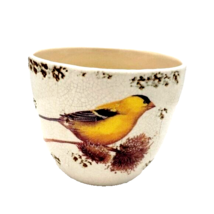 Transpac Large Ceramic Bird Container Planter NWT - £15.81 GBP