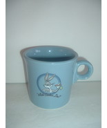 Homer Laughlin Fiesta Periwinkle Buggs Bunny Warner Bros Mug - $24.99