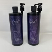2 WEN Bella Spirit Indigo Toning Cleansing Conditioner 32 OZ W/ Pump Sealed NEW - $79.48