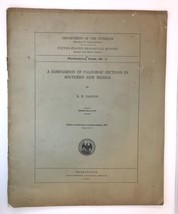 A Comparison of Paleozoic sections in Southern New Mexico Geological Survey 1917 - £39.34 GBP