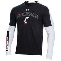 NWT men&#39;s XL Under Armour Cinncinnati bearcats Long Sleeve Tee-Shirt/ - $23.74