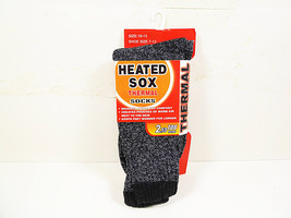 Thermal Socks Mens Heavy Duty Winter Warm Thermals Sock Heated Sox Size ... - $8.14