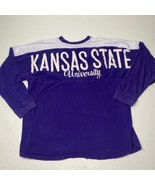 Kansas State Wildcats KSU Pressbox Long Sleeve Shirt Mens S Large Back Logo - £11.07 GBP