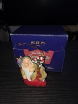 Disney Grolier President Edition Christmas Ornament - Snow White Sleepy ... - $14.95