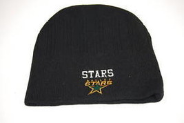 Dallas Stars NHL Licensed Black Knit Cap Beanie Toque - £12.90 GBP