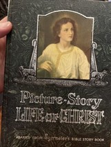 Picture - Story Life of Christ Elsie E. Egermeier 1940 HC, Illustrated  - £7.74 GBP
