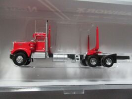 Trainworx # 49083 Kenworth W900 Log Truck Red N-Scale - $936.75 MXN