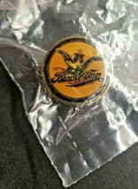 Vintage Budweiser Anheuser Busch Black and Tan  Hat / Lapel Pin Pinback NIP - £15.17 GBP