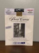 VTG Worthington Extra SHEER CARESS Control Top Queen Tall Pantyhose Navy... - $278.81 MXN