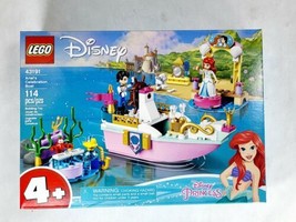 New! LEGO 43191 Disney Ariel’s Celebration Boat with Sebastian &amp; Eric - $54.99