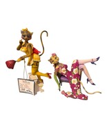 Alley Cats Margaret Le Van NAUGHTY NAT MAID &amp; KATTY DIVA Figures No Box - $82.50 CAD
