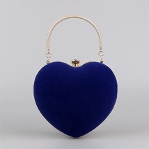 2023 Women&#39;s heart Small Evening handbag Fashion Wedding Bridal Versatile  Banqu - £54.06 GBP