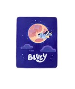 Bluey Over The Moon Blanket 46&quot;W x 60&quot;L - $652.77 MXN