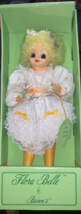 Vintage 1987 Flora Belle by Brinn&#39;s Miss Daisy April 14&quot; Collectors Doll - £15.78 GBP