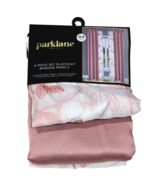 Parklane By Idea Nuova 4 Piece Set Blackout Window Panels 27.5x84in Pink... - $51.87 CAD