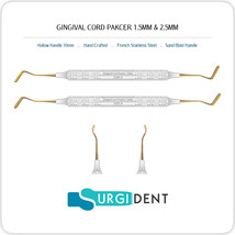GINGIVAL CORD PACKER 1.5mm &amp; 2.5mm RETRACTION DENTAL INSTRUMENTS *NON-SE... - £6.30 GBP