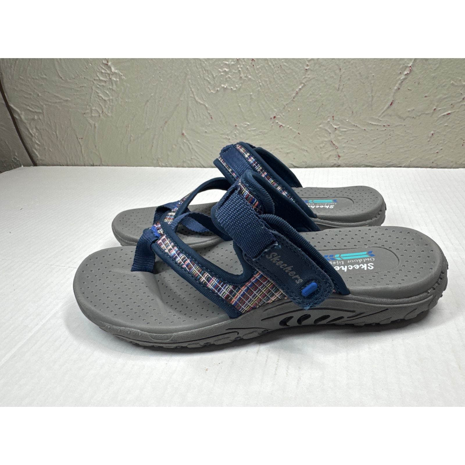 Skechers Women’s Cushioned Footbed Vegan Machine Washable Reggae Fest Sandal 7 Item image 3