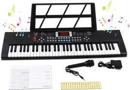 Hoilukfung 61 Keyboard Piano, Piano Keyboard For Kids, Electronic Digital Piano - £30.04 GBP