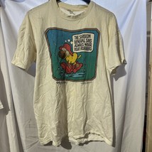 VINTAGE Mother Goose and Grimm Shirt Mens White Comic 90s USA Tag XL - £15.57 GBP