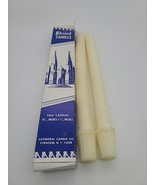 Blessed Candles Vintage Catholic Cathedral Co 10 1/4&quot; for Sick Ritual Se... - $15.00