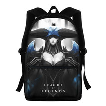 league of legends Lissandra the Ice Witch Water-Resistant Backpack Sport Daypack - £19.97 GBP