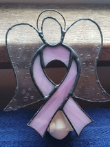 Used Angel Breast Cancer  Night Light Collectible Charity Decorative - £7.97 GBP