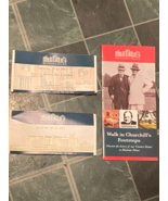2 Adult Blenheim Palace/Queens Pool Buggy Ticket Stubs w/Churchill Map U... - $241.61 MXN