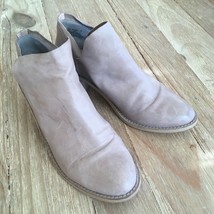 Kelsi Dagger Brooklyn KENMARE Clove Tan Leather Ankle Booties Size US 5.... - $36.00