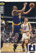 M) 1994-95 Upper Deck Basketball Trading Card Chris Gatling #225 Golden State - £1.55 GBP