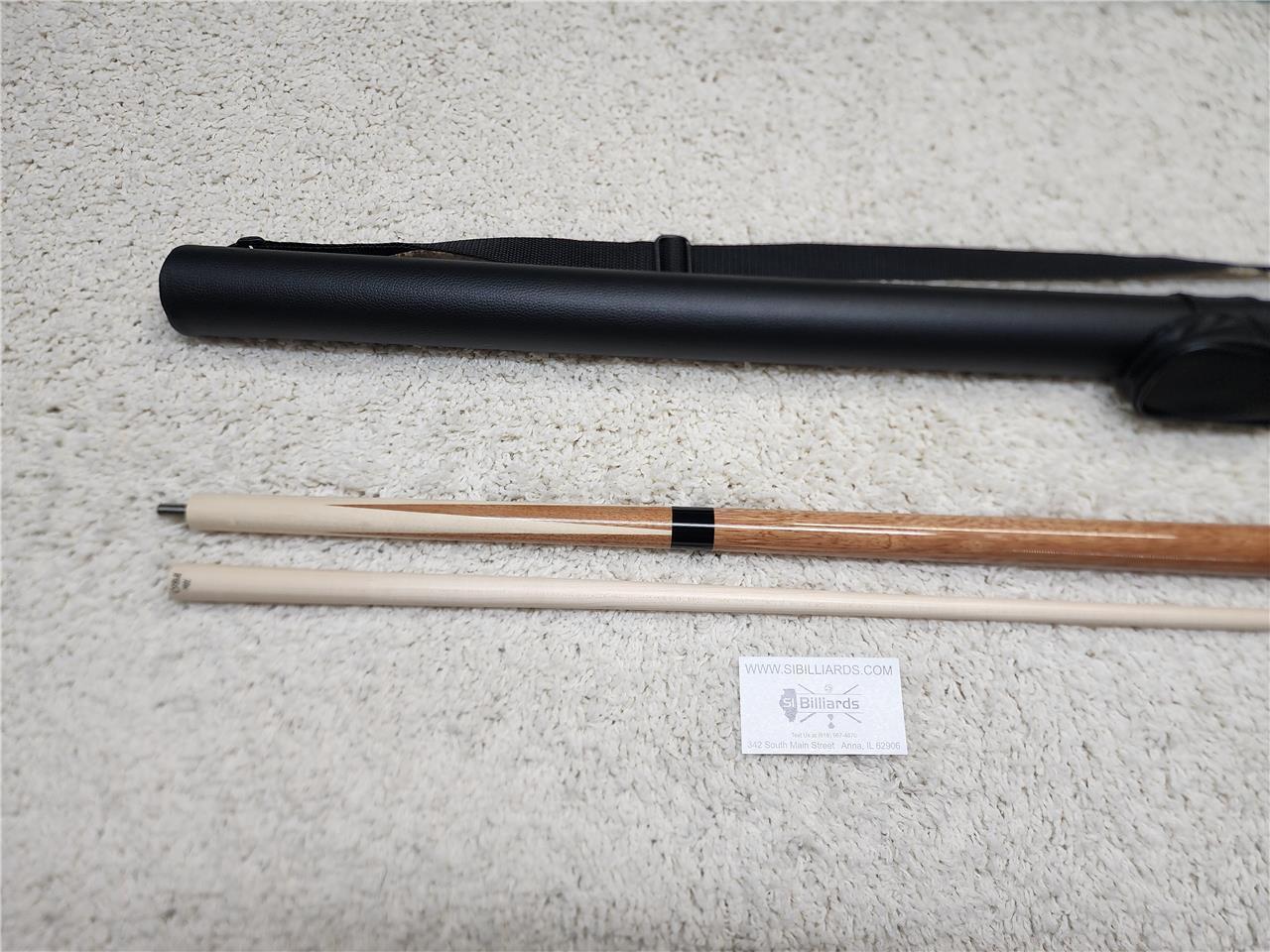 Meucci M1 Sneaky Pete Natural Pool Cue with 29" The Pro Shaft & Free Hard Case!  - £288.40 GBP