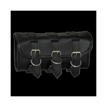 Vance Leather 3 Strap Square Plain Tool Bag - $43.68
