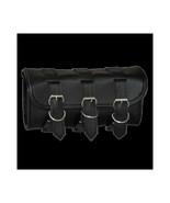 Vance Leather 3 Strap Square Plain Tool Bag - $59.88 CAD