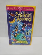 Stickin’ Around Clamshell Cartoon TV Series VHS - £15.70 GBP