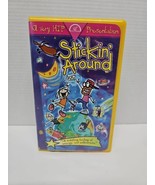 Stickin’ Around Clamshell Cartoon TV Series VHS - £15.70 GBP