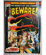 BEWARE #6 (1974) Marvel Comics horror VG++ - $275.14 MXN
