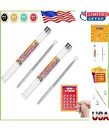 Compact Metal Lottery Ticket Scratchers - Easy Clean Scratch-Off Tool 2 ... - $17.26 CAD