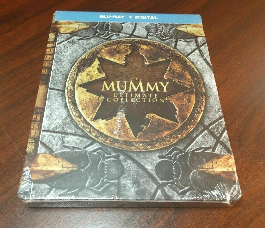 The Mummy: Ultimate Collection RARE STEELBOOK Exclusive (Blu-ray-No ...