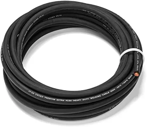 Gauge EWCS  - 30 Feet Black - 100% Copper Prem Industrial Grade Extra Flexible W - £395.50 GBP