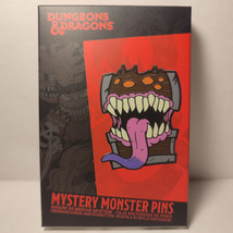 Dungeons And Dragons Collector Enamel Pins Series Box Official DnD Badges - $15.47
