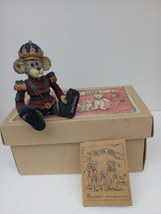 Boyds Bear and Friends Fully Jointed Bear N. Mouseking  The Shoebox Bears - £10.02 GBP