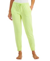 Jenni Womens On Repeat Jogger Pajama Pants Color Sunny Lime Size Small - $38.62