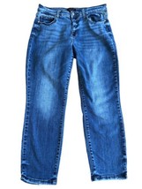 Judy Blue Jeans Womens 13 31 Blue Dark Denim Mid Rise Boyfriend Fit Stretch - $26.81