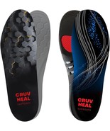 Cruv Heal Professional Strong ArcH 220lbs Support Orthotic Insoles Size M - $23.75