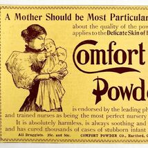 Comfort Baby Powder 1897 Advertisement Victorian Nursery Medical DWFF19 - $28.01 CAD