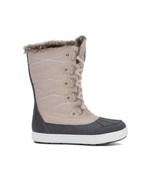 Womens Boots Snow Winter Duck Water Resistant Superfit Ava Gray Mid Calf... - £45.92 GBP